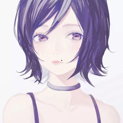 吃瓜漫画头像女动漫,动漫风吃瓜少女的欢乐日常