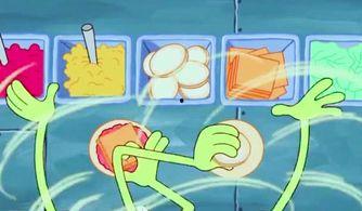 海绵宝宝吃刺瓜,刺瓜奇遇记