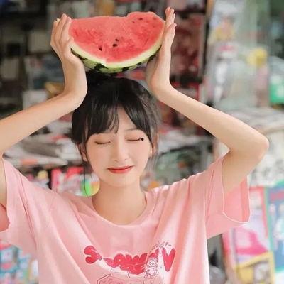 姑娘吃瓜图片,姑娘吃瓜图鉴